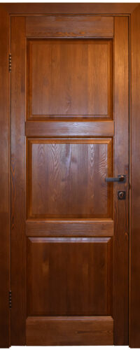 Двери из массива сосны Турин античный орех