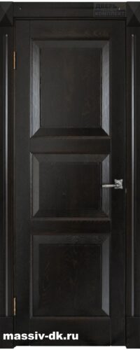 межкомнатная дверь из массива ясеня Верона венге